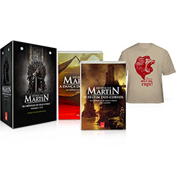 Especial George R.R. Martin (5 Livros) + Camiseta Lannister