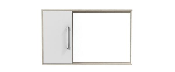 Espelheira Banheiro Cerocha Centauri 80cm -Berlin/Branco