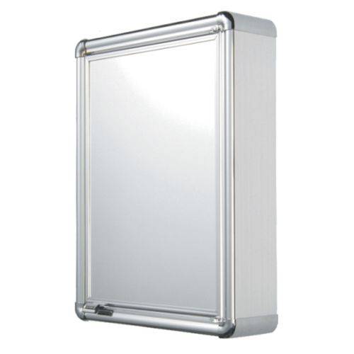 Espelheira para Banheiro 1 Porta 29cmx39cm Astra Cromado