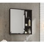 Espelheira para Banheiro 100% Mdf Treviso 56 Cm Café - Mgm