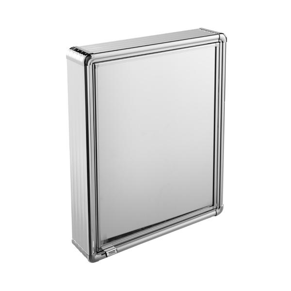 Espelheira para Banheiro Astra LBP13/S 1 Porta 44x58cm Alumínio
