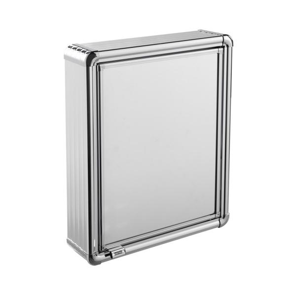 Espelheira para Banheiro Astra LBP12/S 1 Porta 35x45cm Alumínio