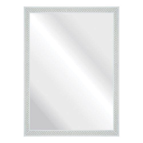 Espelho Branco Riscado 57x77cm