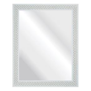 Espelho Branco Riscado 37x47cm - Branco