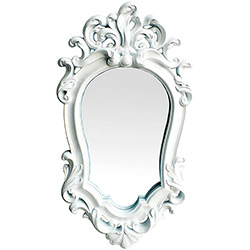 Espelho Cd0069B (75x39x4cm) Resina Branco - BTC