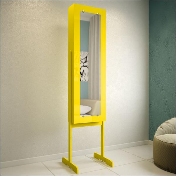 Espelho com Toucador Luxo 7100 JB Bechara Amarelo