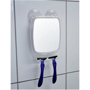 Espelho com Ventosa para Banheiro 14X22Cm Cristal - Astra