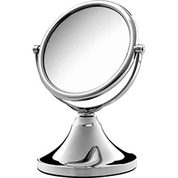 Espelho Cosmético de Mesa com Lente de Aumento - Jolie - CrysBel