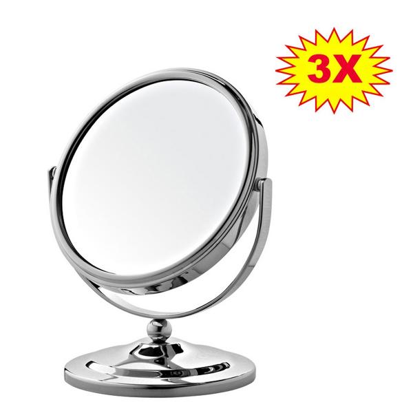 Espelho de Aumento Basic Dupla Face - 3 X - G-Life