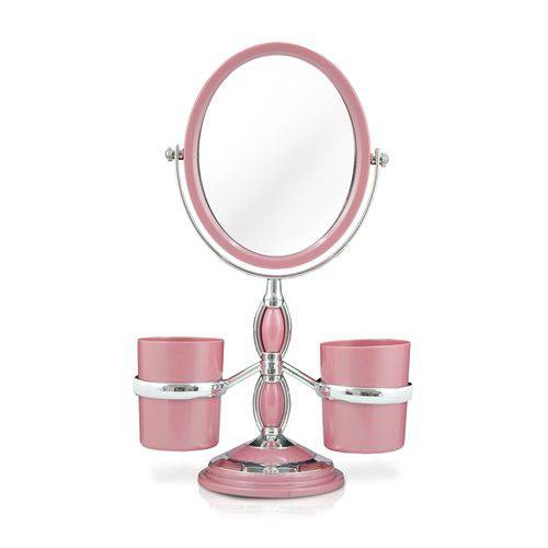 Espelho de Bancada C/ Suportes Laterais Jacki Design