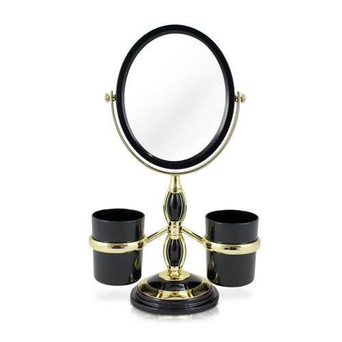 Espelho de Bancada com Suportes Laterais - Jacki Design