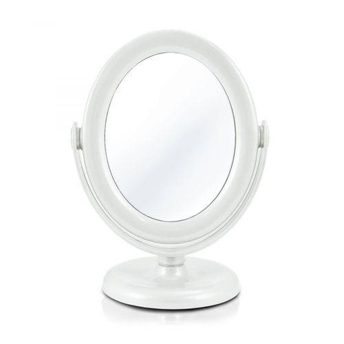 Espelho de Bancada Dupla Face - Branco - Pp