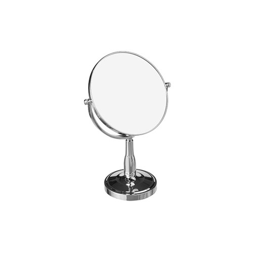 Espelho de Mesa Dupla Face Redondo 8 com Pedestal 23Cm Wellmix