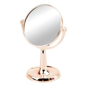 Espelho de Mesa Maquiagem com Aumento e Suporte Giratório