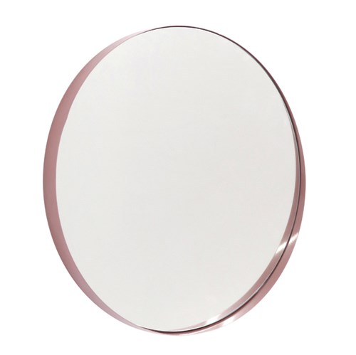 Tudo sobre 'Espelho Decorativo Redondo Comfort Zone Rosa 50cm'
