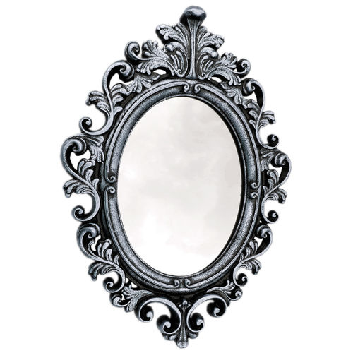 Espelho Decorativo Veneziano Provençal - Prata Envelhecida