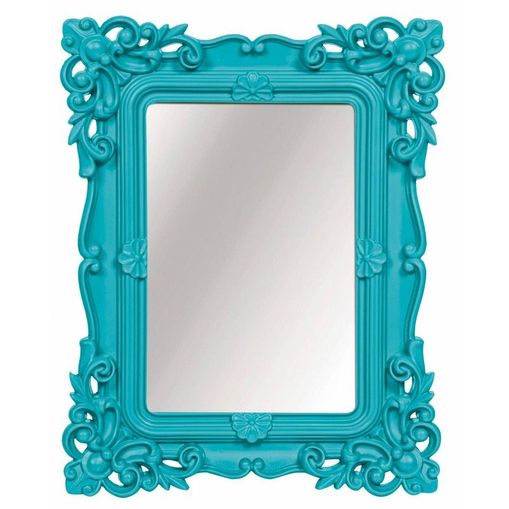 Tudo sobre 'Espelho Delta Azul 13x18cm Mart 4039'