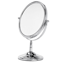 Tudo sobre 'Espelho Dupla Face para Bancada 16,5x25cm - Ref. 1937/101 - Brinox'