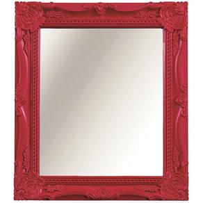 Espelho Grande Vermelho
