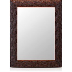 Tudo sobre 'Espelho Simples - 50x70cm Tradicional ESP52M - Tropical Artes'