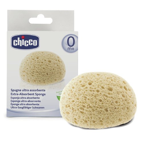 Esponja Natural para Banho Extra-Absorvente (0M+) - Chicco (Pronta Entrega)