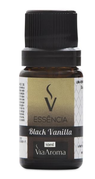 Essência de Black Vanilla / Via Aroma 10 Ml