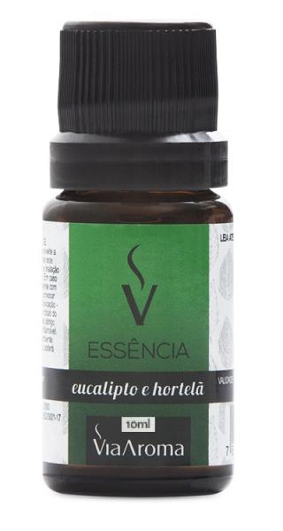 Essência de Eucalipto e Hortelã / Via Aroma 10 Ml