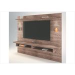 Estante Home Theater Painel Suspenso Veneza Naturale - Linea Brasil