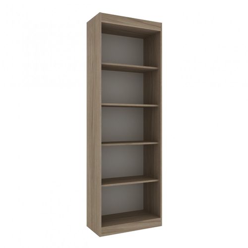 Estante Livreiro 4 Prateleiras HO-2905 Home Office Hecol Avelã TX/Branco TX