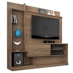 Estante para Home Theater Dimas Madetec Amendoa