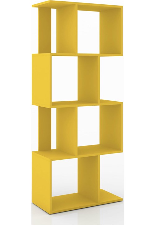 Estante/ Rack Retrô Móvel Bento Amarelo