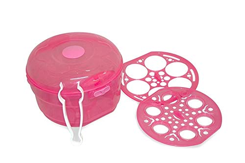 Esterilizador de Microondas Mamadeiras e Chupetas - Baby Style - Rosa