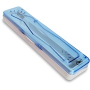 Esterilizador Portátil de Escova Dental - Azul - Relaxmedic