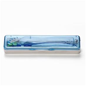 Esterilizador Portátil de Escova Dental - - Relaxmedic - Azul