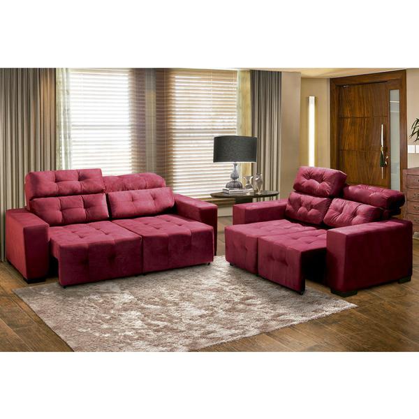 Estofado Napole 3X2 Lugares Retráteis L-753 Jandaia