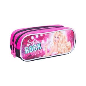 Estojo 2 Compartimentos Barbie Rock`n Royals Sestini