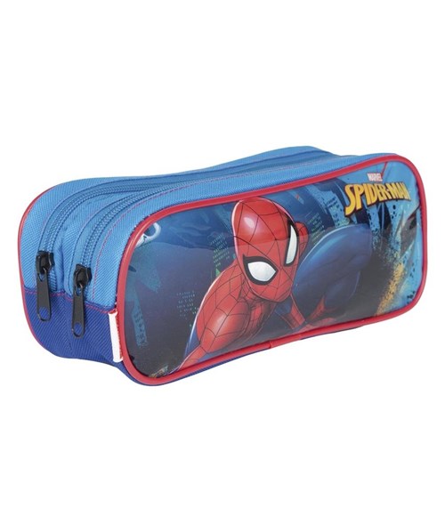 Estojo 2 Compartimentos Homem Aranha Spider-Man 19X Original
