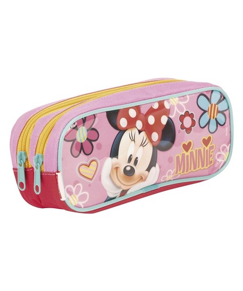 Estojo 2 Compartimentos Minnie Mouse 19X Original Sestini