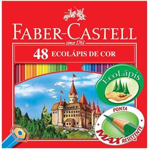 Estojo de Lápis de Cor 48 Cores Faber Castell