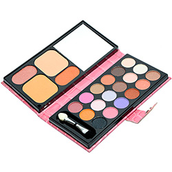 Tudo sobre 'Estojo de Maquiagem Star Cosméticos Sunny Day com 18 Sombras + 2 Blushes + 2 Pós Compacto'