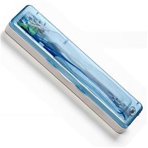 Estojo Esterilizador Portátil para Escova de Dentes Azul - Relaxmedic RM-TS101
