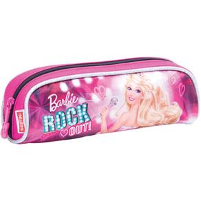 Estojo Tecido Barbie Rock N Royals Pq 1Ziper Sestini