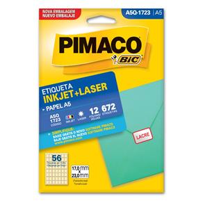 Etiqueta Inkjet Laser A5 17X23Mm A5Q-1723 Pimaco