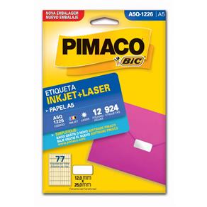 Etiqueta Inkjet Laser A5 12X26Mm A5Q-1226 Pimaco