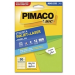 Etiqueta inkjet/laser A5Q2232 - Pimaco