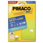 Etiqueta inkjet/laser A5Q1219 - Pimaco
