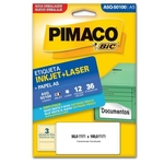 Etiqueta inkjet/laser A5Q50100 - Pimaco