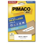 Etiqueta inkjet/laser A5Q35105 - Pimaco