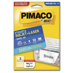 Etiqueta inkjet/laser A5Q66115 - Pimaco