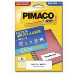 Etiqueta inkjet/laser A5Q3272 - Pimaco